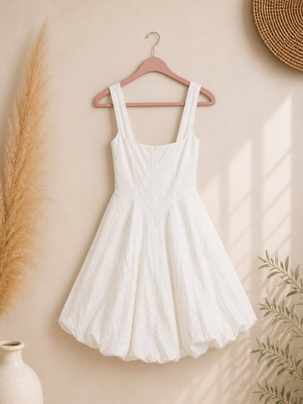 Lulu's White Mini Sundress